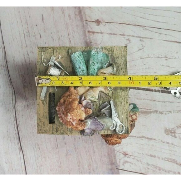 Rare Authentic 3D Bear Lock And Key Decorative Piggy Bank Home Décor - Picture 11 of 12